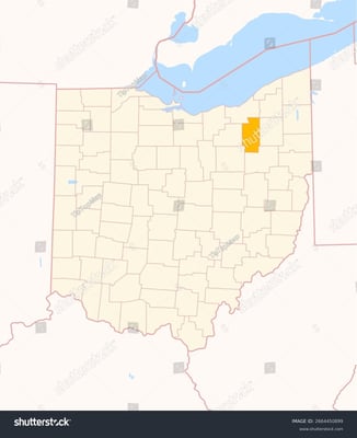 stock-vector-map-of-the-county-summit-ohio-us-showing-the-federal-state-with-the-highlighted-county-2664450899 stock-vector-map-of-the-county-summit-ohio-us-showing-the-federal-state-with-the-highlighted-county-2664450899